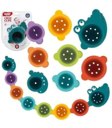 WOOPIE BABY игрушка для купания - наливные стаканчики, крокодильчик