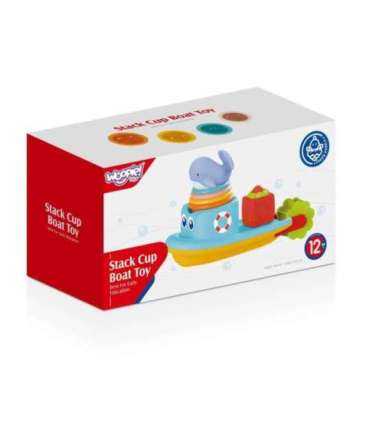 WOOPIE BABY водная игрушка: корабль, кит и переливные чашечки