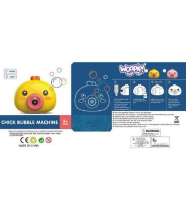 WOOPIE Машинка «Цыплёнок» для мыльных пузырей для детей