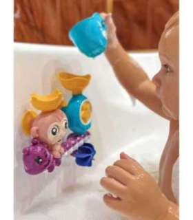 WOOPIE BABY игрушка для купания - обезьянка + стаканчик