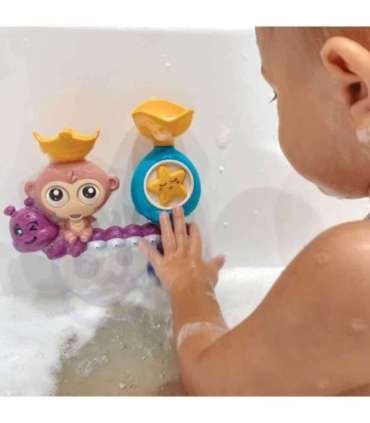 WOOPIE BABY игрушка для купания - обезьянка + стаканчик