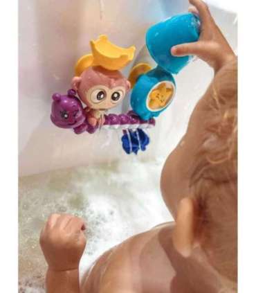 WOOPIE BABY игрушка для купания - обезьянка + стаканчик