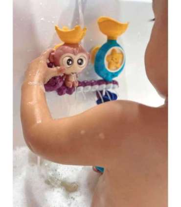 WOOPIE BABY игрушка для купания - обезьянка + стаканчик