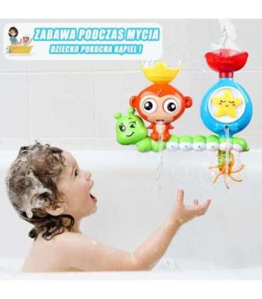 WOOPIE BABY игрушка для купания - обезьянка + стаканчик