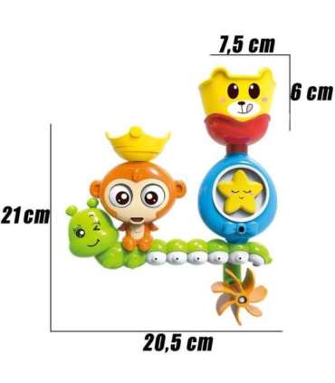 WOOPIE BABY игрушка для купания - обезьянка + стаканчик