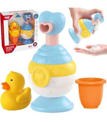 WOOPIE BABY набор игрушек для купания: кружка + уточка + дозатор мыла
