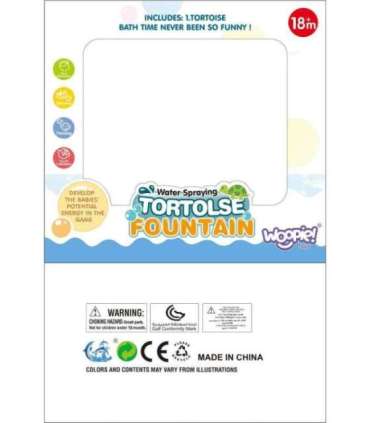 WOOPIE BABY vannimänguasi kilpkonn mini-dušš purskkaev