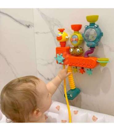 WOOPIE BABY игрушка для купания — кран/душ, фонтан с переливом, уточка