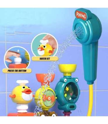 WOOPIE BABY игрушка для купания — кран/душ, фонтан с переливом, уточка