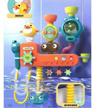 WOOPIE BABY игрушка для купания — кран/душ, фонтан с переливом, уточка