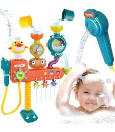WOOPIE BABY игрушка для купания — кран/душ, фонтан с переливом, уточка