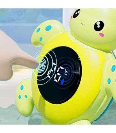 WOOPIE BABY Termometr do Kąpieli 2w1 Mierzenia Temperatury Wody i Pomieszczenia Żółwik