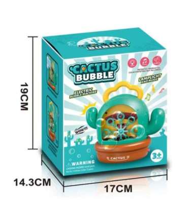 WOOPIE interaktiivne kaktus seebimullimasin