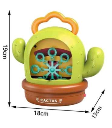 WOOPIE interaktiivne kaktus seebimullimasin
