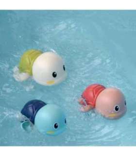 Woopie заводная плавающая черепашка, игрушка для купания, розовая