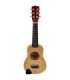 Viga Drewniana gitara dla dzieci Naturalna 21 cali 6 strun
