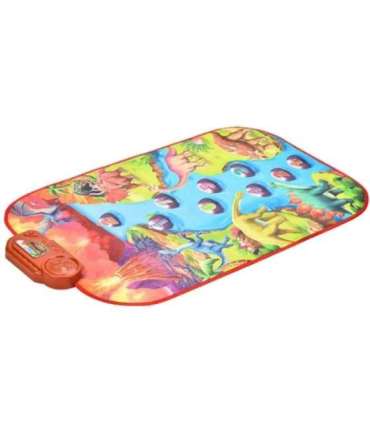 WOOPIE Duża Mata Muzyczna Pianino XL Dinozaury Interaktywna