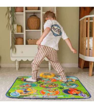 WOOPIE Mata Muzyczna Dinozaury Zręcznościowa Gra Taneczna