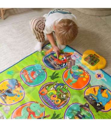 WOOPIE Mata Muzyczna Dinozaury Zręcznościowa Gra Taneczna