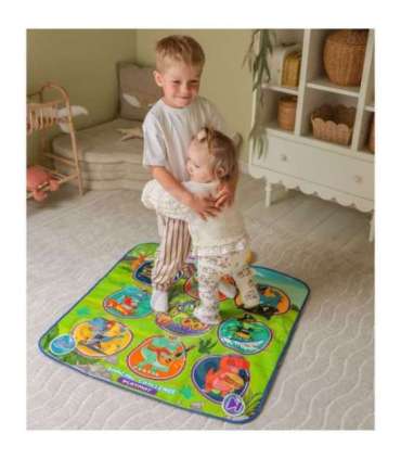 WOOPIE Mata Muzyczna Dinozaury Zręcznościowa Gra Taneczna