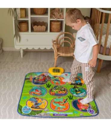 WOOPIE Mata Muzyczna Dinozaury Zręcznościowa Gra Taneczna