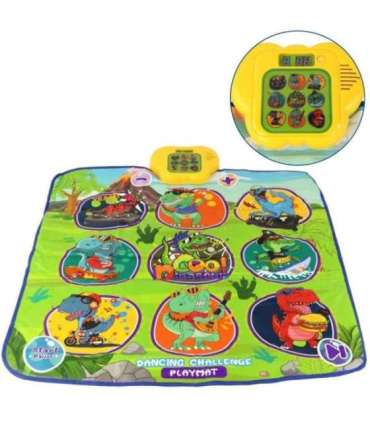 WOOPIE Mata Muzyczna Dinozaury Zręcznościowa Gra Taneczna