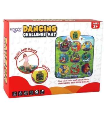 WOOPIE Mata Muzyczna Dinozaury Zręcznościowa Gra Taneczna