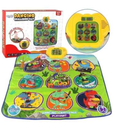 WOOPIE Mata Muzyczna Dinozaury Zręcznościowa Gra Taneczna