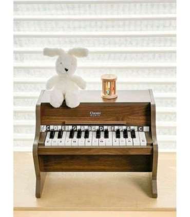 CLASSIC WORLD Drewniane Pianino Klasyczne + Książeczka do Nauki