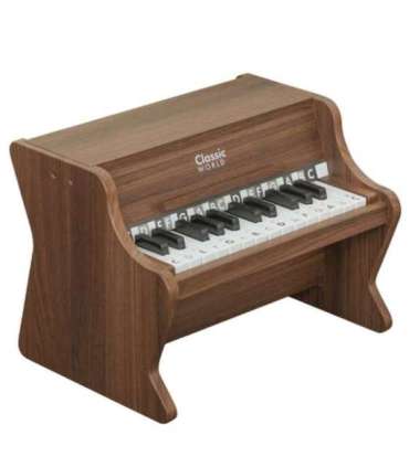 CLASSIC WORLD Drewniane Pianino Klasyczne + Książeczka do Nauki