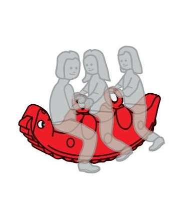 BIG Bujak na Biegunach Dinozaur Wieloosobowy