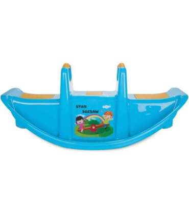 WOOPIE Bujak Wieloosobowy STAR Huśtawka Równoważna Niebieska