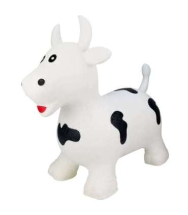 WOOPIE Skoczek Gumowy do Skakania Krówka + Pompka