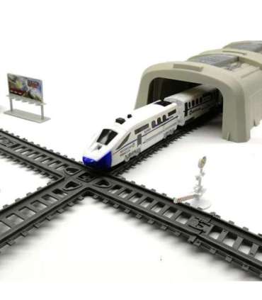 WOOPIE Kolejka Elektryczna Ogromny 914 cm Tor Most Tunel 86 el.