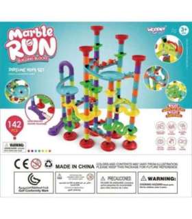 WOOPIE Kulodrom Tor Kulkowy Zestaw Spirala 142 el.