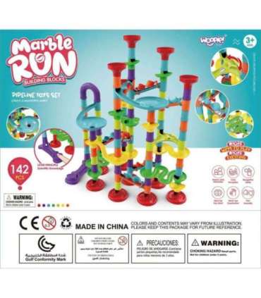 WOOPIE Kulodrom Tor Kulkowy Zestaw Spirala 142 el.