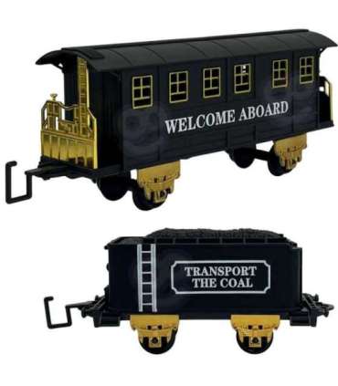 WOOPIE Pociąg Lokomotywa Zestaw XXL Tor 403 cm