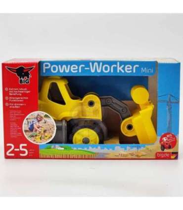 BIG Power Worker Mini погрузчик - машинка для песочницы