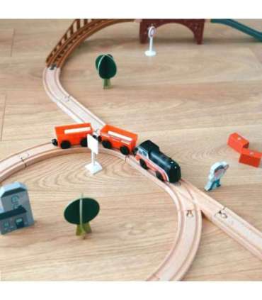 WOOPIE elektriveduriga rong magnetiliste vagunitega