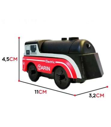 WOOPIE электрический локомотивный поезд с магнитными вагонами