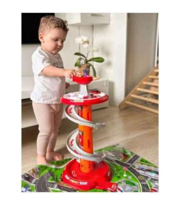 WOOPIE спиральная трасса-гараж для машинок, 3 шт.