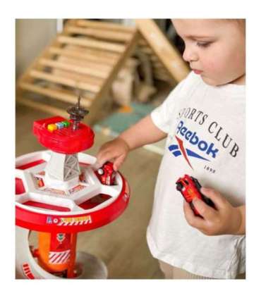 WOOPIE спиральная трасса-гараж для машинок, 3 шт.