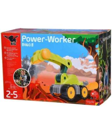 BIG Põllutööriist Pritsija Dinosaurus Power Worker Liivamänguasi