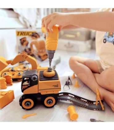 WOOPIE Мега строительная площадка 5 в 1 XXL набор для самостоятельной сборки