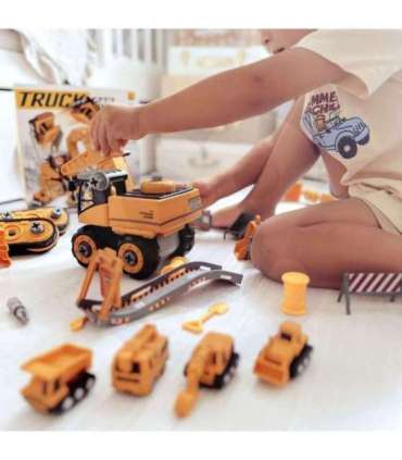 WOOPIE Мега строительная площадка 5 в 1 XXL набор для самостоятельной сборки