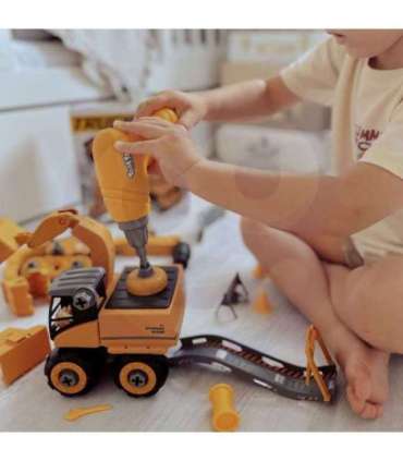 WOOPIE Mega ehitusplats 5-ühes XXL isetegemise komplekt kokkupanekuks