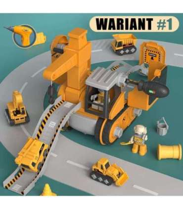 WOOPIE Мега строительная площадка 5 в 1 XXL набор для самостоятельной сборки