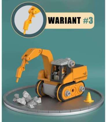 WOOPIE Мега строительная площадка 5 в 1 XXL набор для самостоятельной сборки