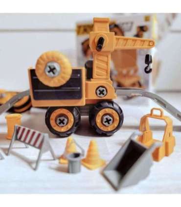 WOOPIE Мега строительная площадка 5 в 1 XXL набор для самостоятельной сборки