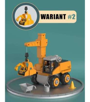 WOOPIE Mega ehitusplats 5-ühes XXL isetegemise komplekt kokkupanekuks